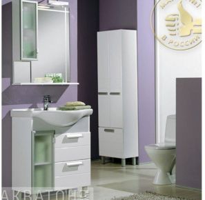 Шкаф Акватон Альтаир белый 1A041803AR010